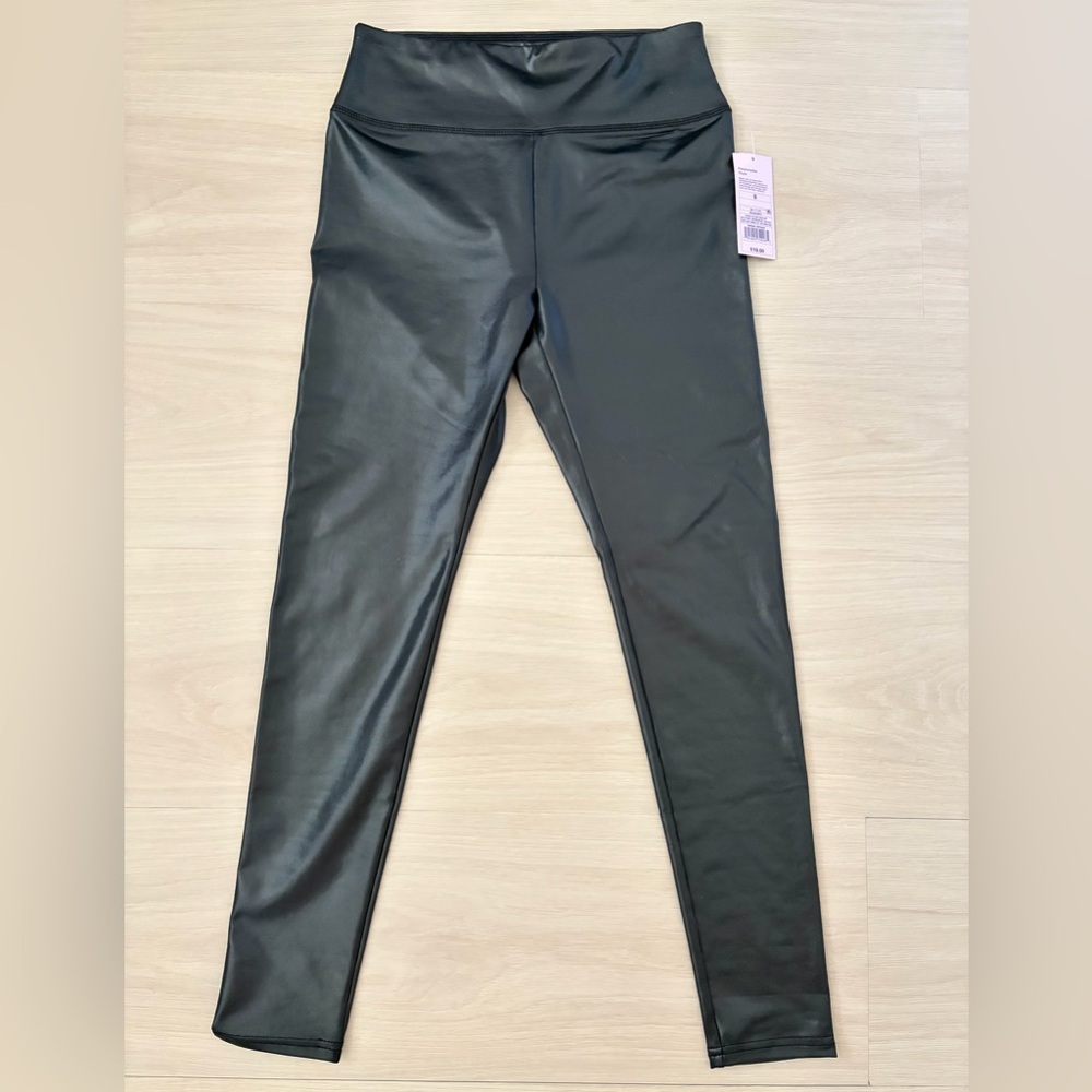 Wild Fable Glossy Black Leggings